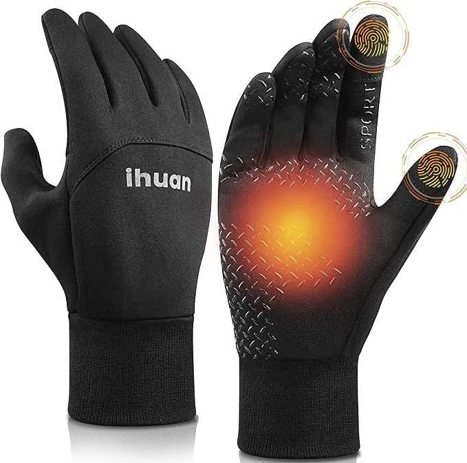 Winter Gloves for Men Women Touchsreen - Waterproof Warm Glove for Cold Weath...