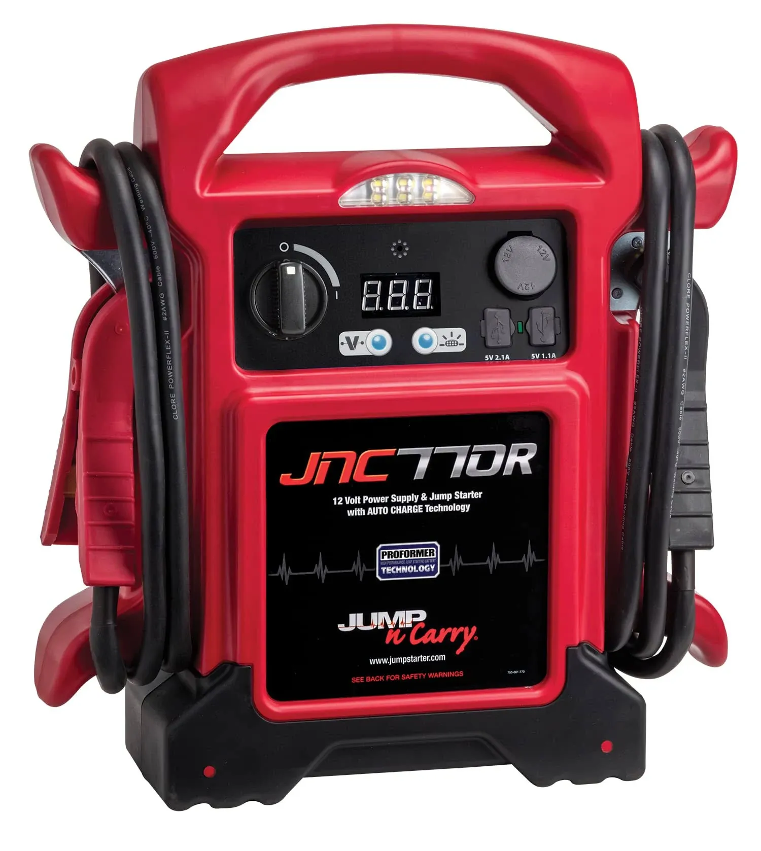 Solar JNC770G - 1700 Peak Amp Premium 12 Volt Jump Starter