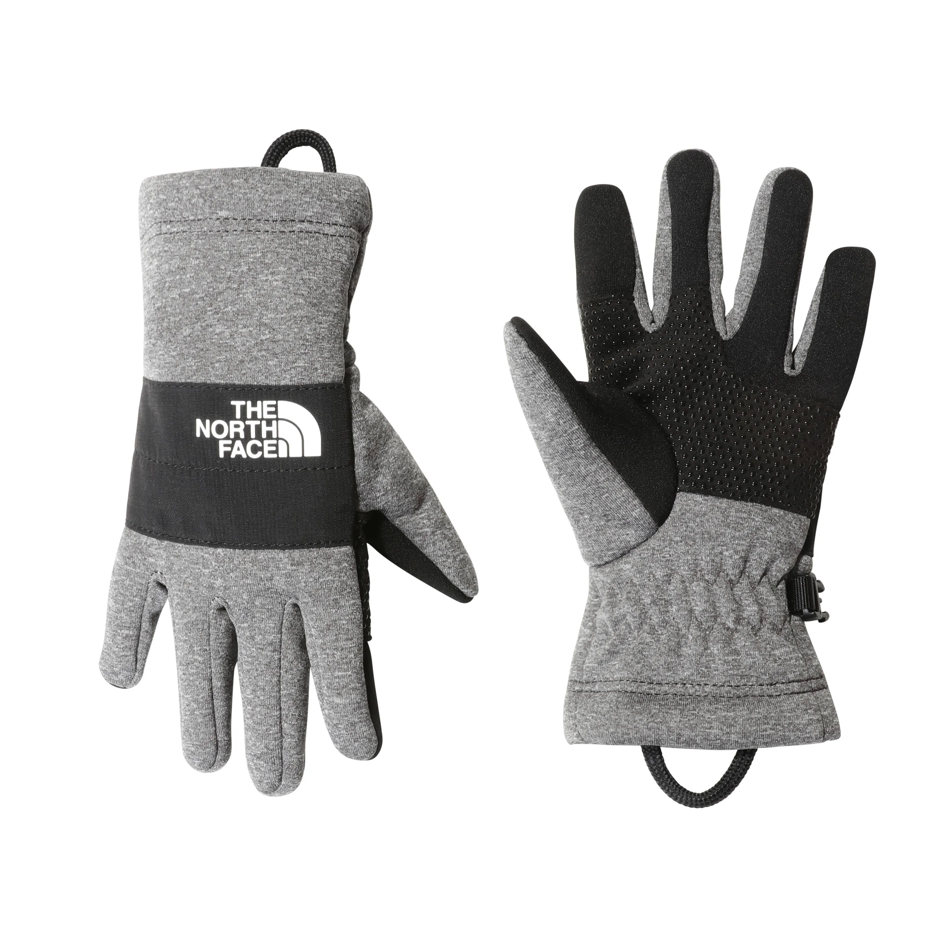 The North Face Kids' Sierra Etip Glove TNF Medium Gray Heather Small