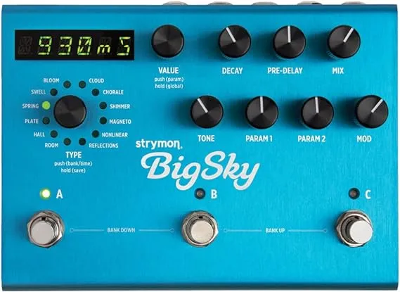 Strymon BigSky Reverb Pedal