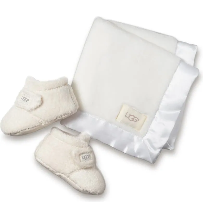 Bixbee Booties & Lovey Blanket Set