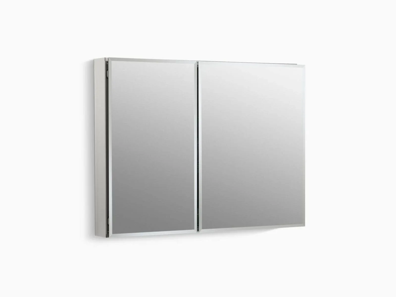 Kohler K-CB-CLC3526FS Universal Aluminum 35" x 26" Double Door Mirrored Medicine ...