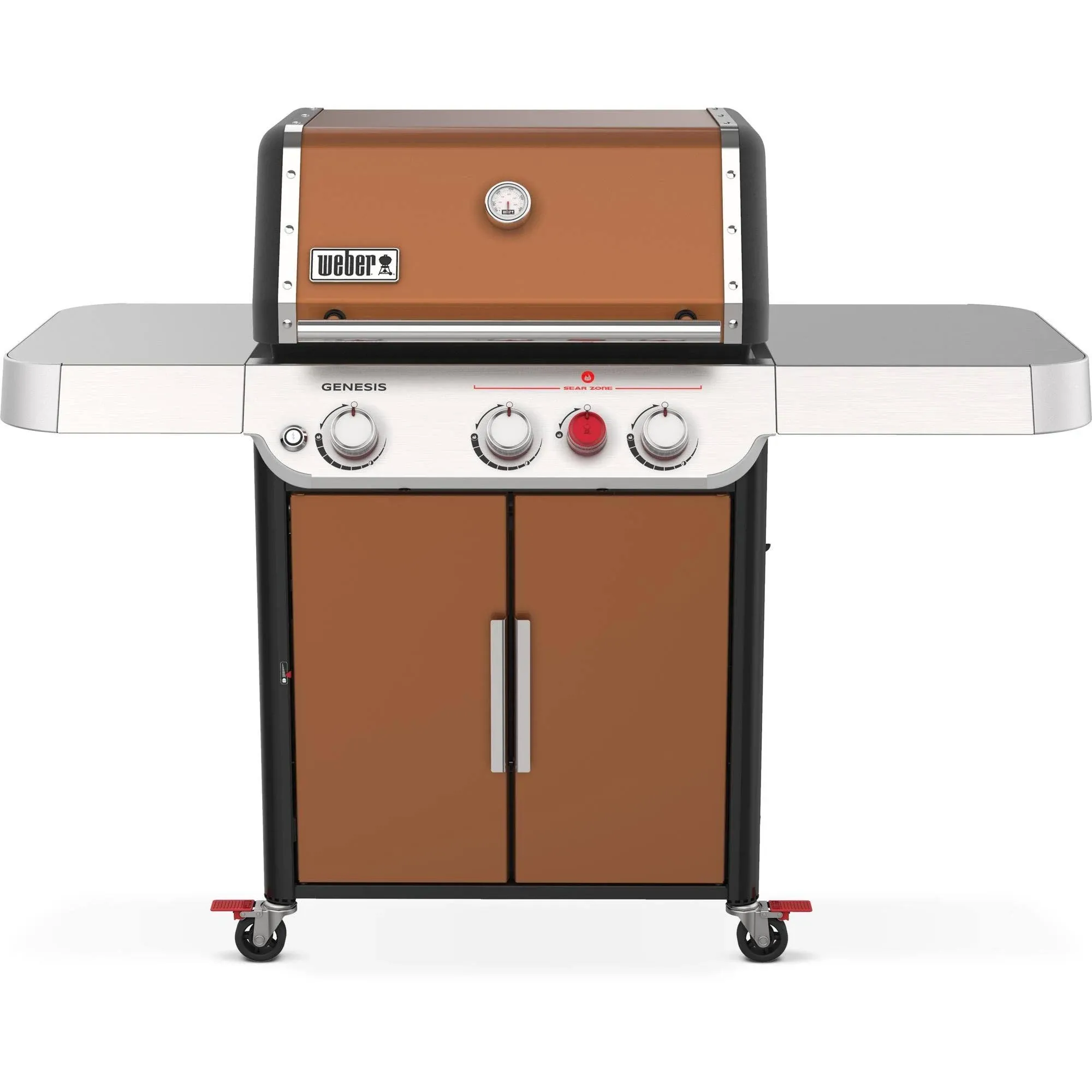 Weber Genesis E-325s Propane Gas Grill Copper