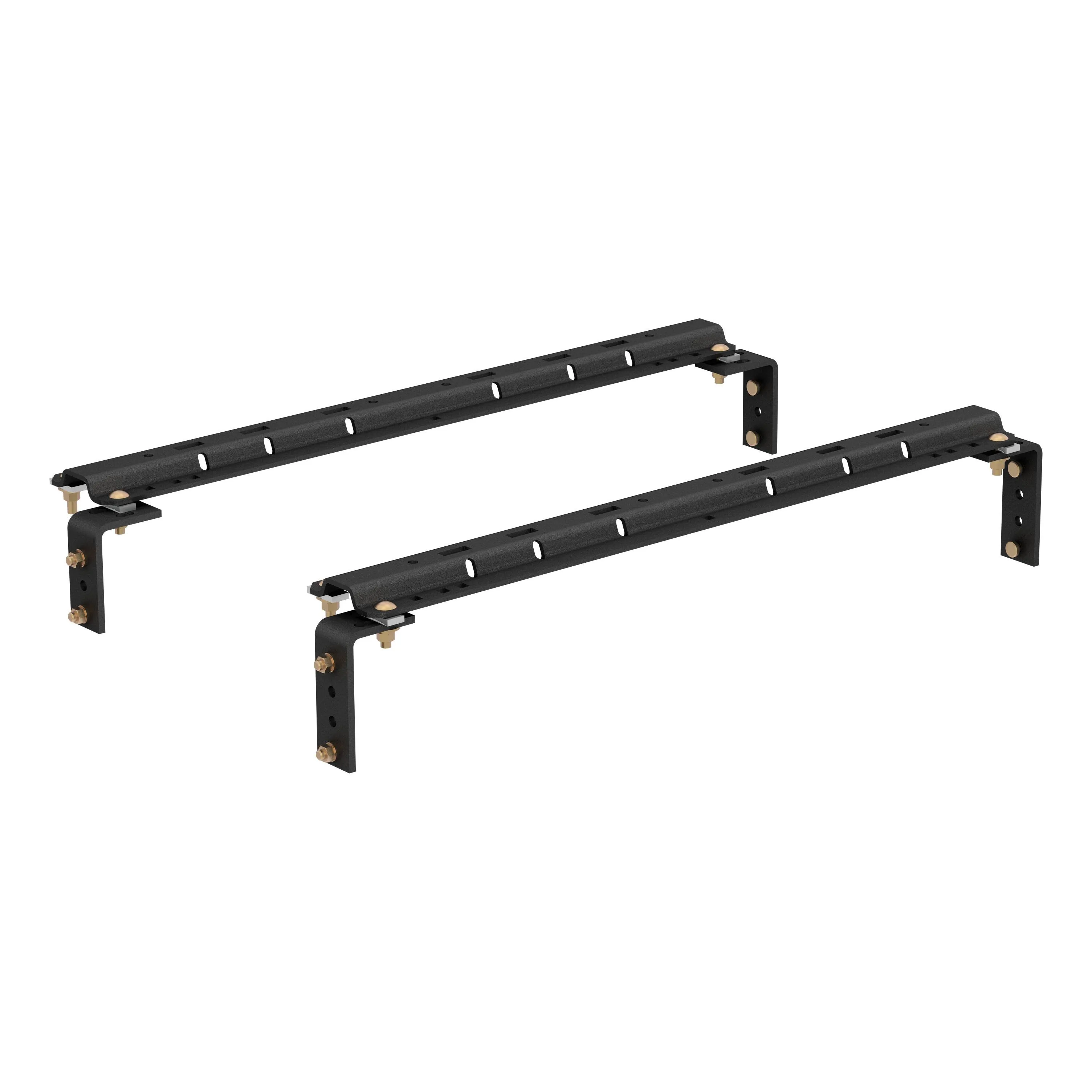 Curt 16204 - Universal 5th Wheel Base Rails (Carbide Black)