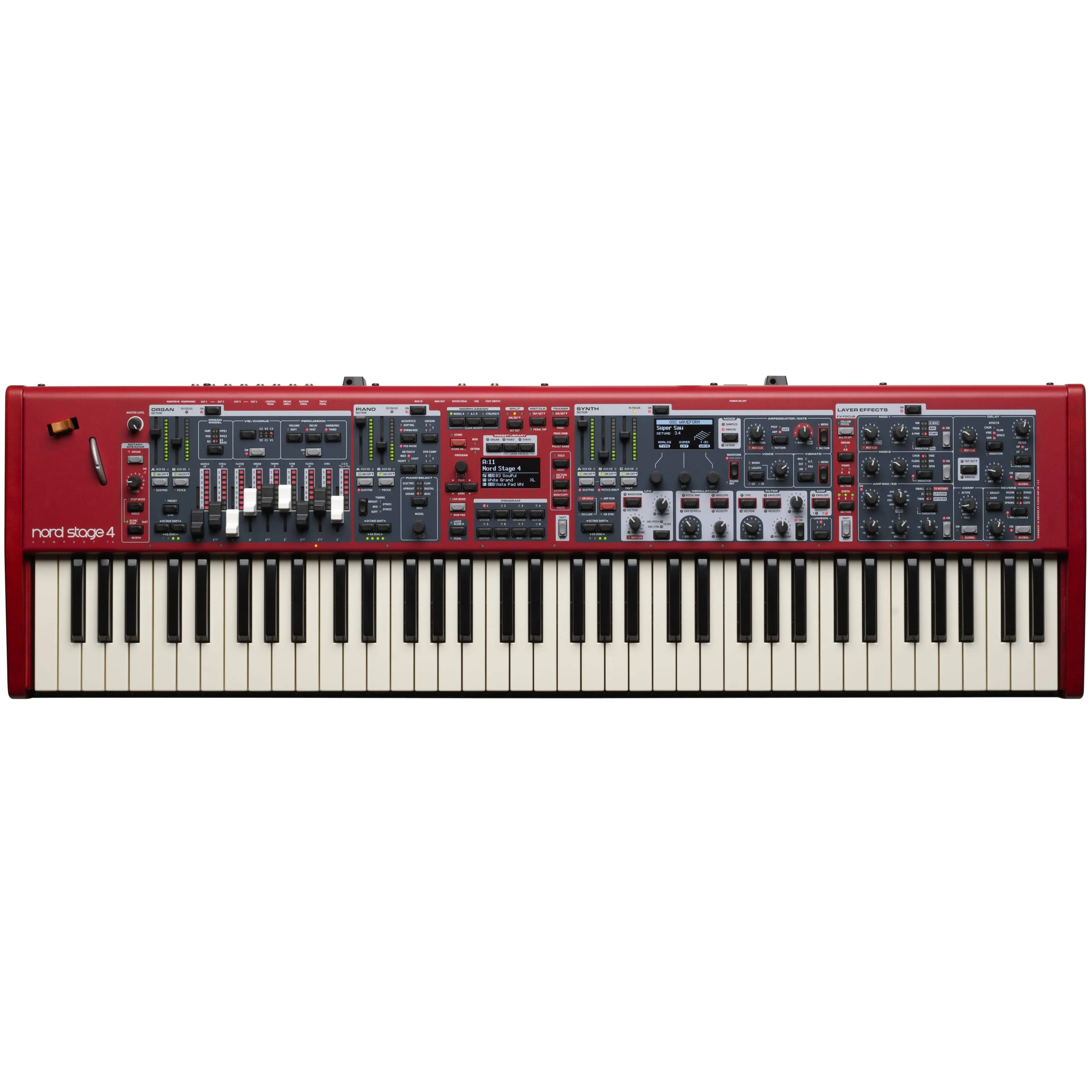 Nord Stage 4 Compact 73-Key Keyboard