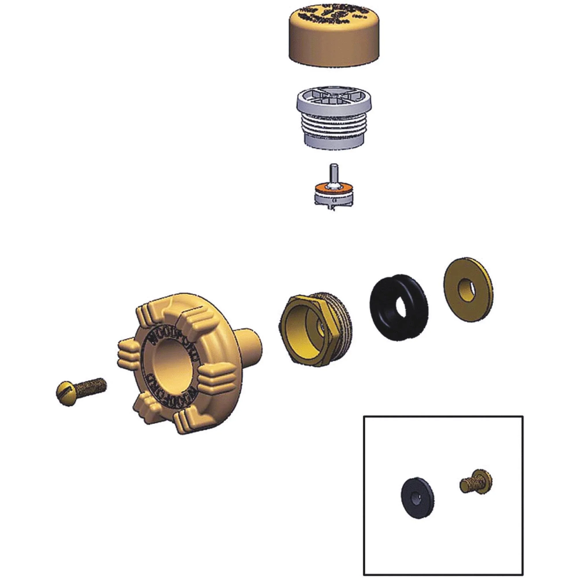 Woodford RK-17MH Wall Hydrant Repair Kit