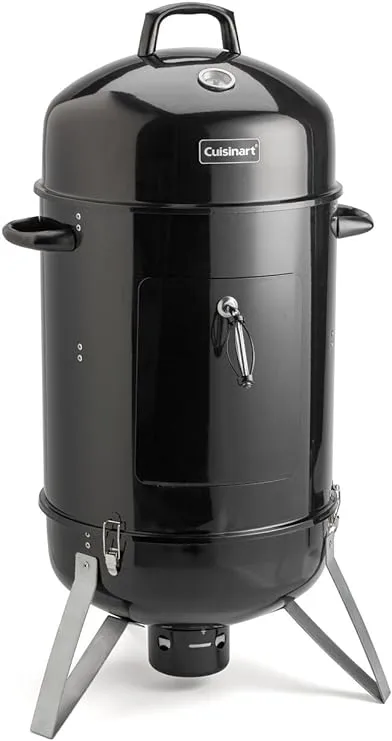 Cuisinart - Vertical 18" Charcoal Smoker - black