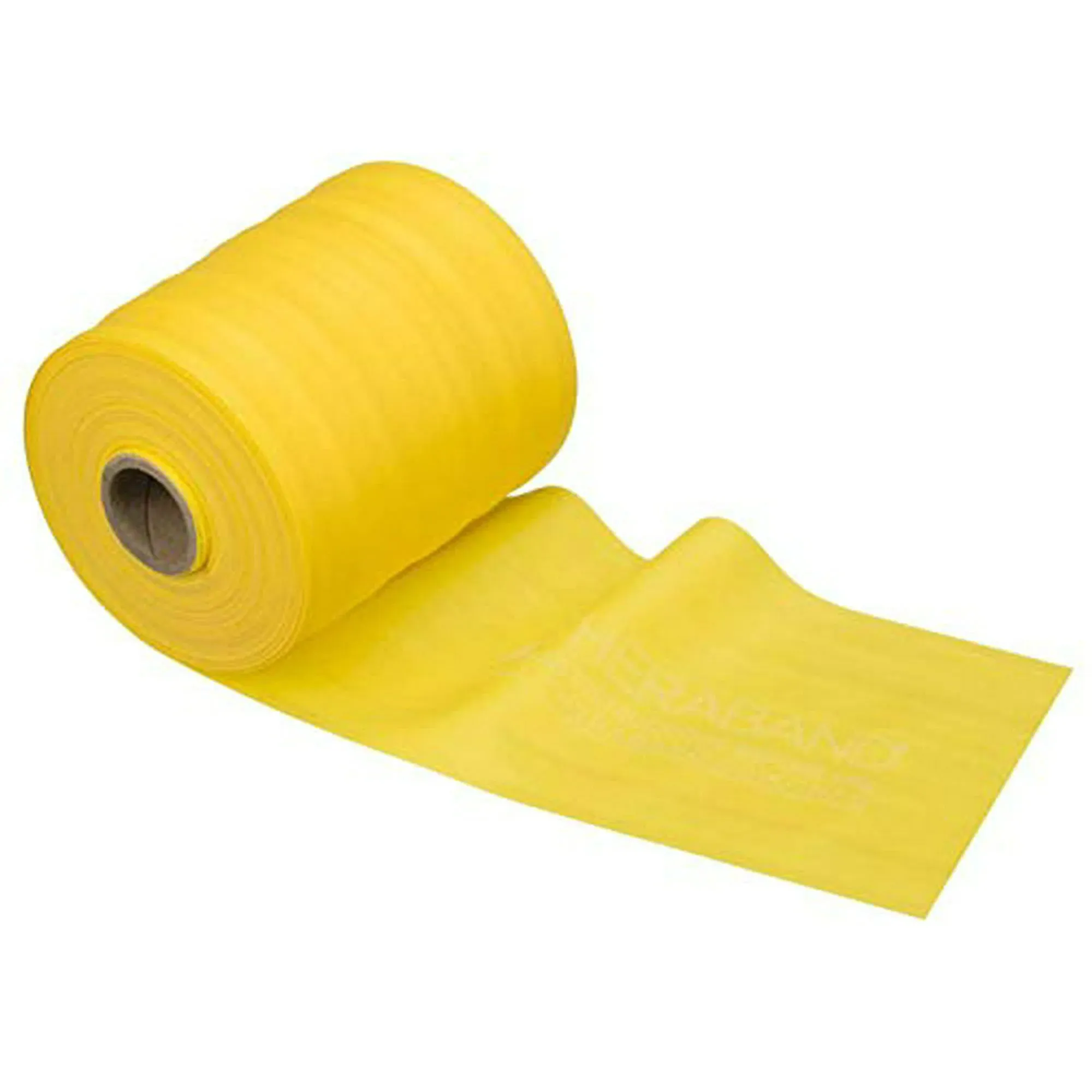 Theraband Exercise Band - Latex Free - 50 Yard Roll - Yellow - Thin