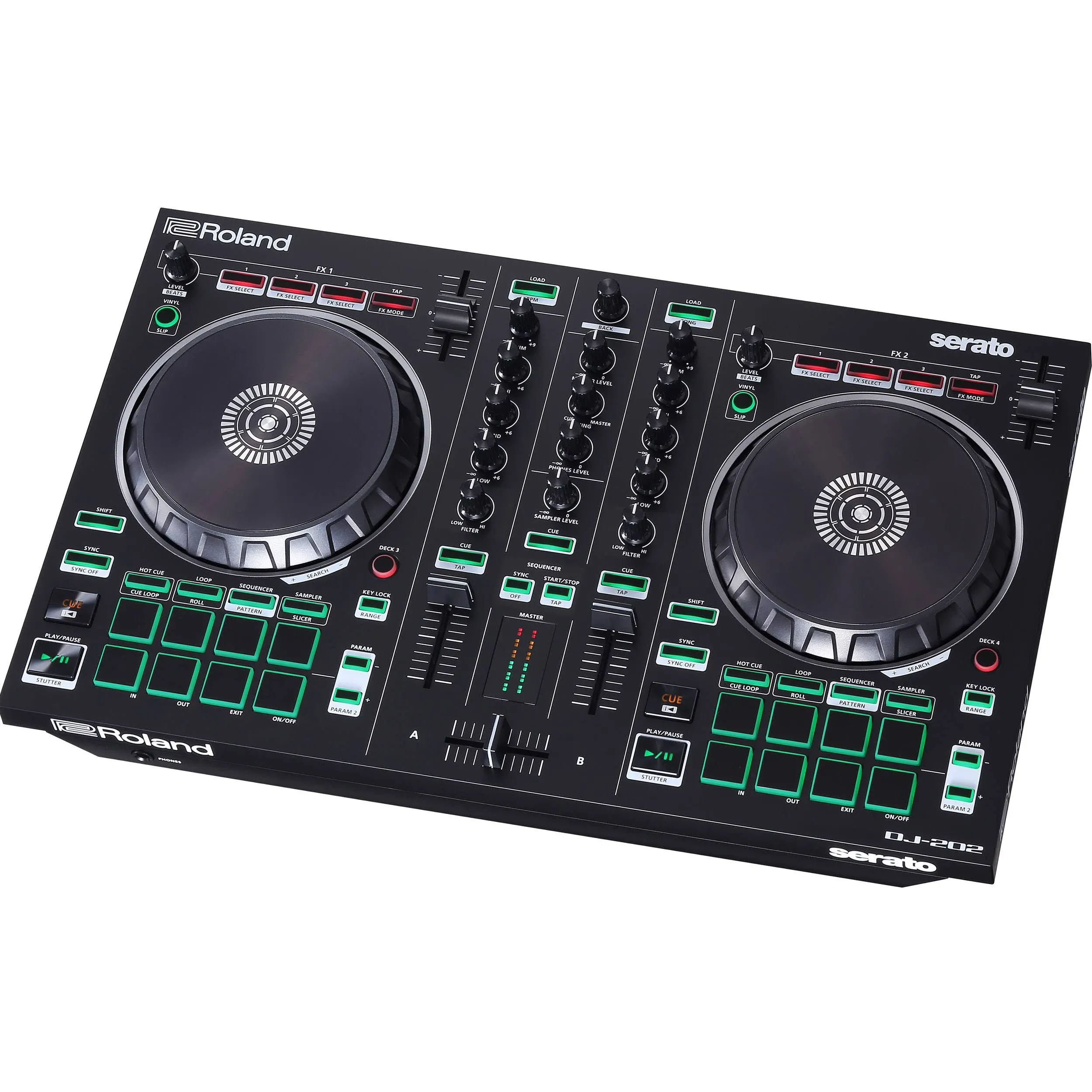 Roland DJ-202 DJ Controller; Serato DJ