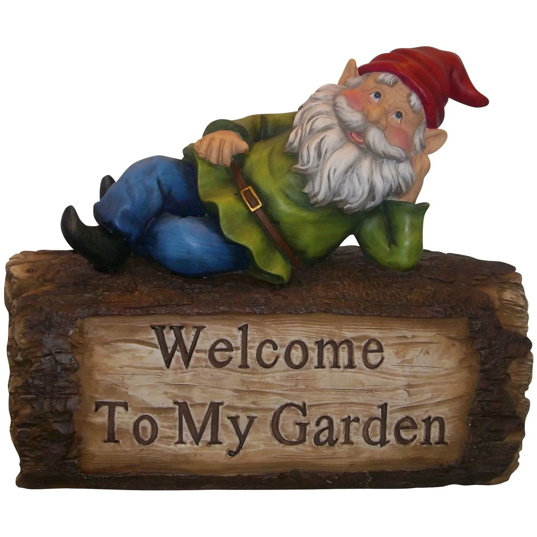 Welcome Gnome Garden Figurine