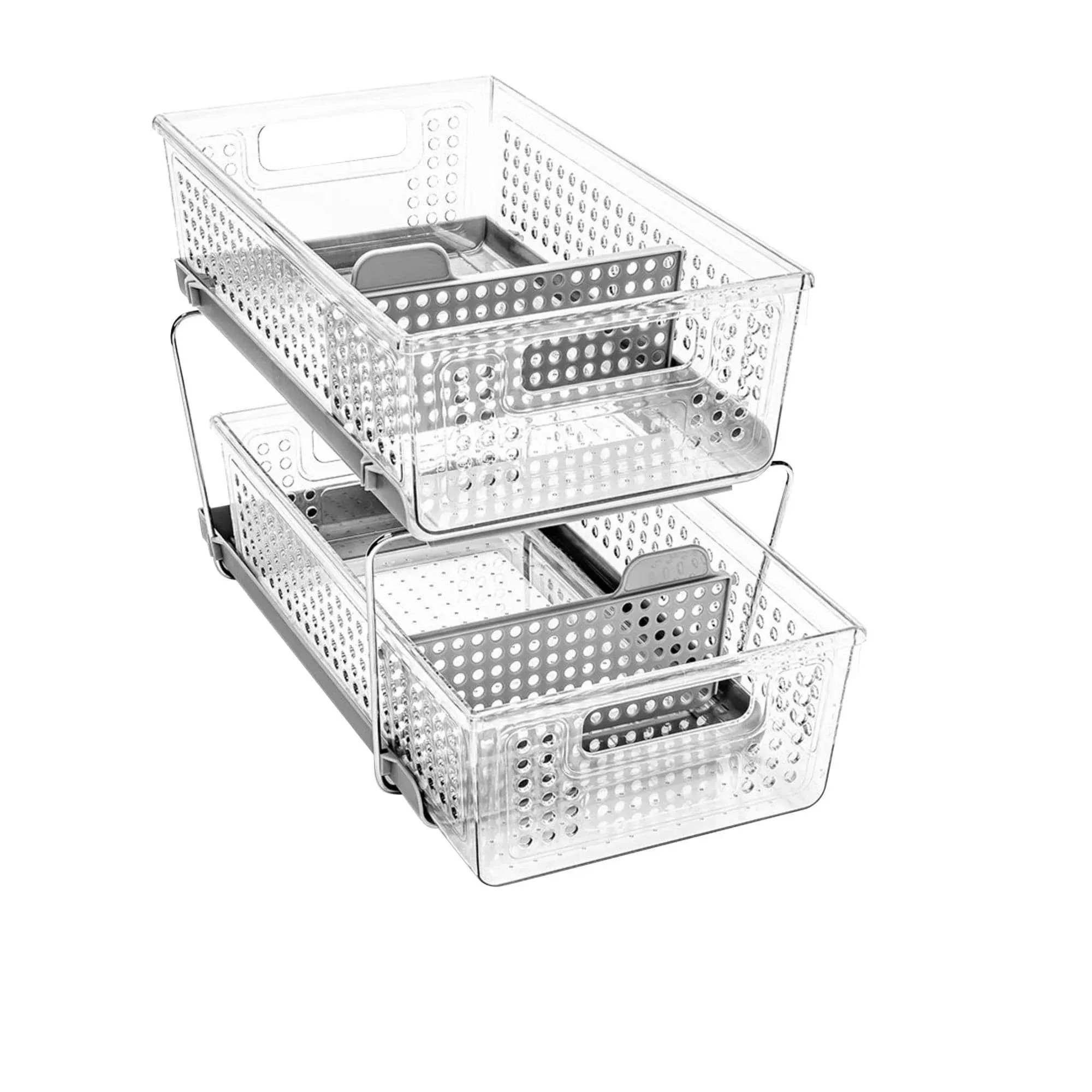 Madesmart Two Level Storage with Dividers