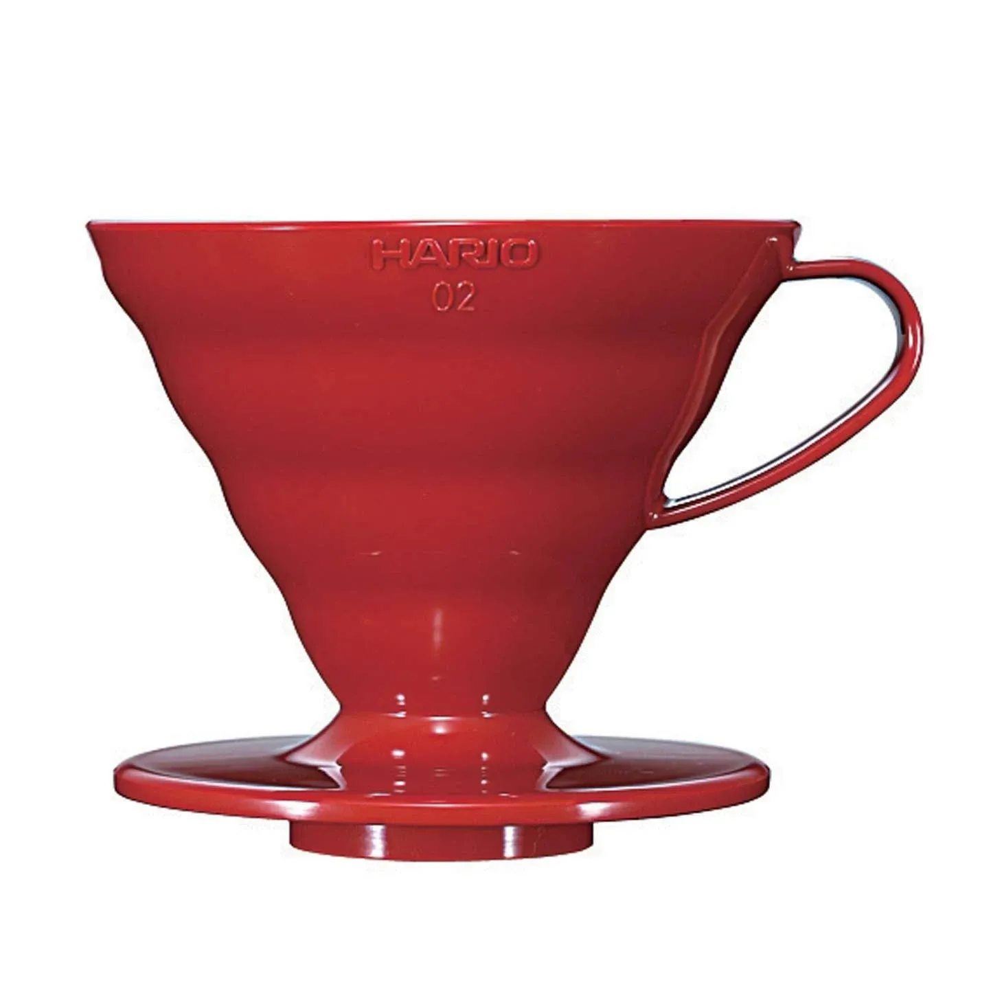 Hario V60 02 Coffee Plastic Dripper Red