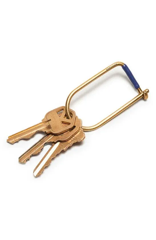 Craighill Wilson Enameled Brass Keyring