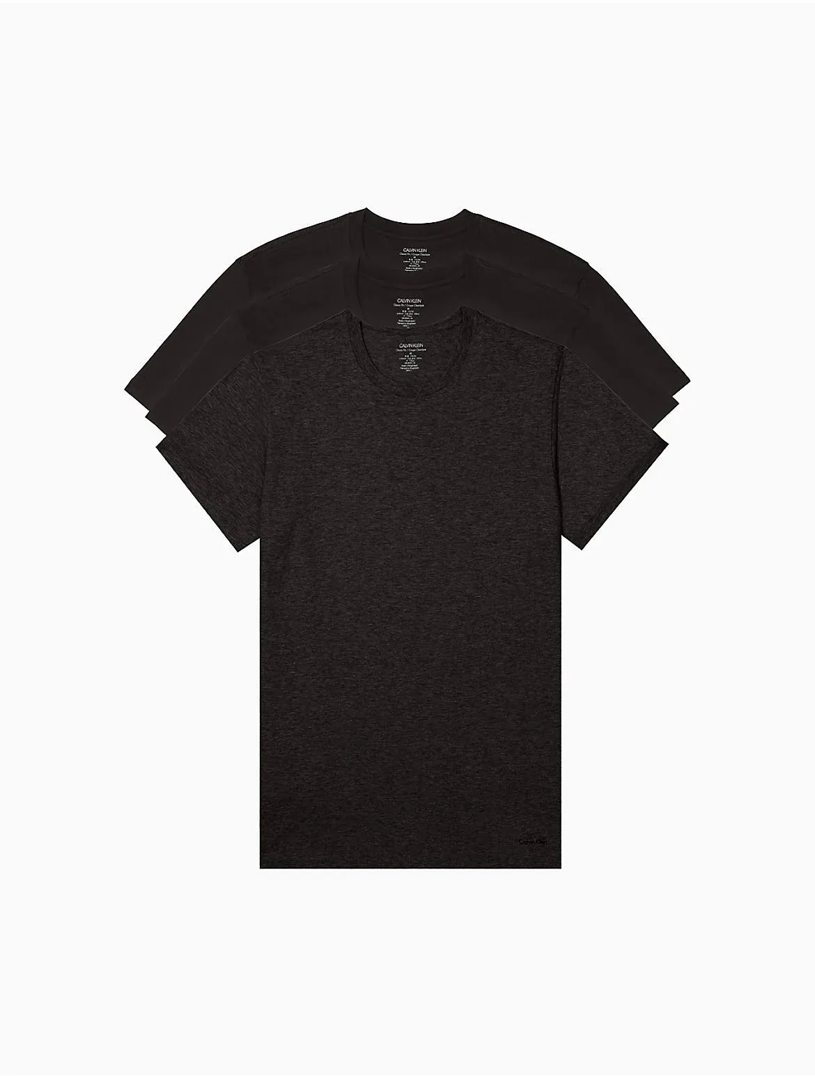 Calvin Klein | Calvin Klein Underwear Three-Pack Black T-Shirts | Realry