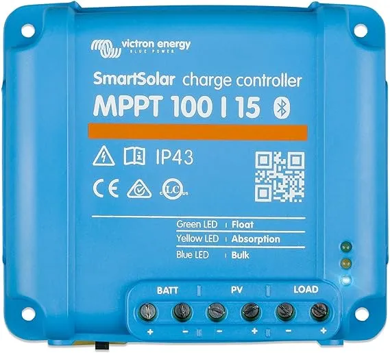 Victron SmartSolar MPPT Charge Controller (100V-15AMP)