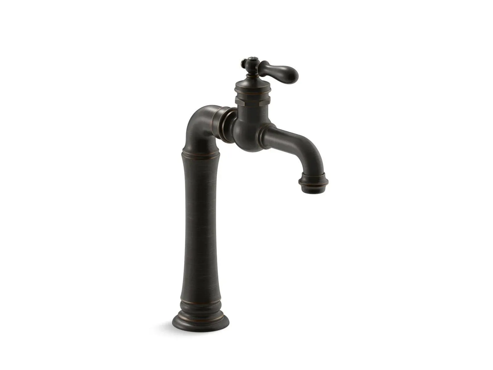 KOHLER Artifacts Gentleman's Single Handle Lever Bar Faucet in Oil Rubbed Bronze