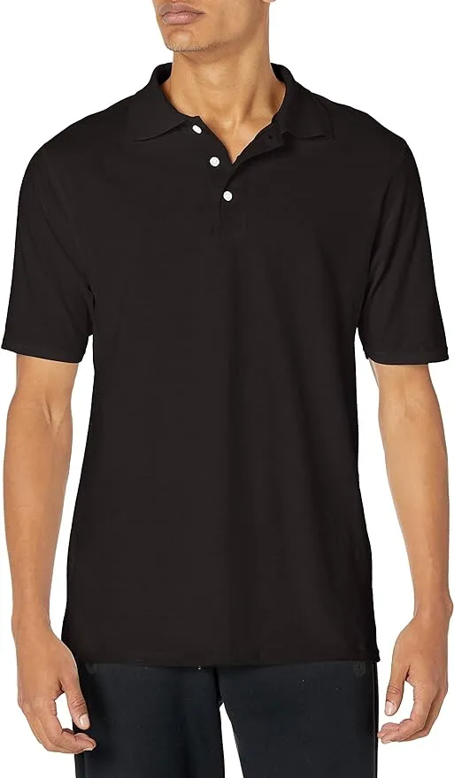 Hanes Men's X-Temp Jersey Polo Shirt