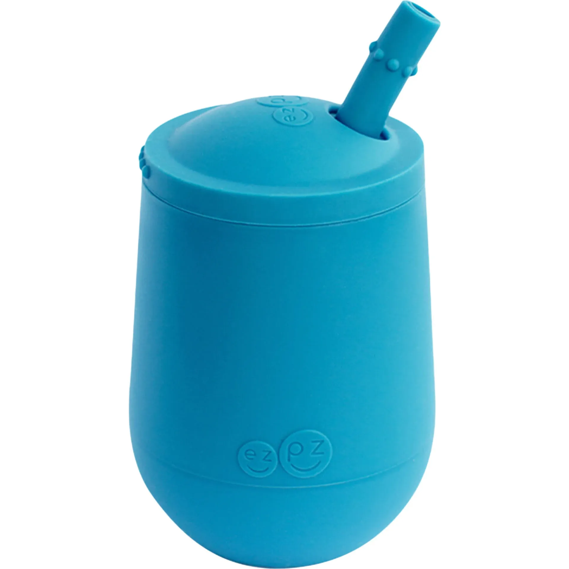 EZPZ- Mini Cup + Straw Training System Blue