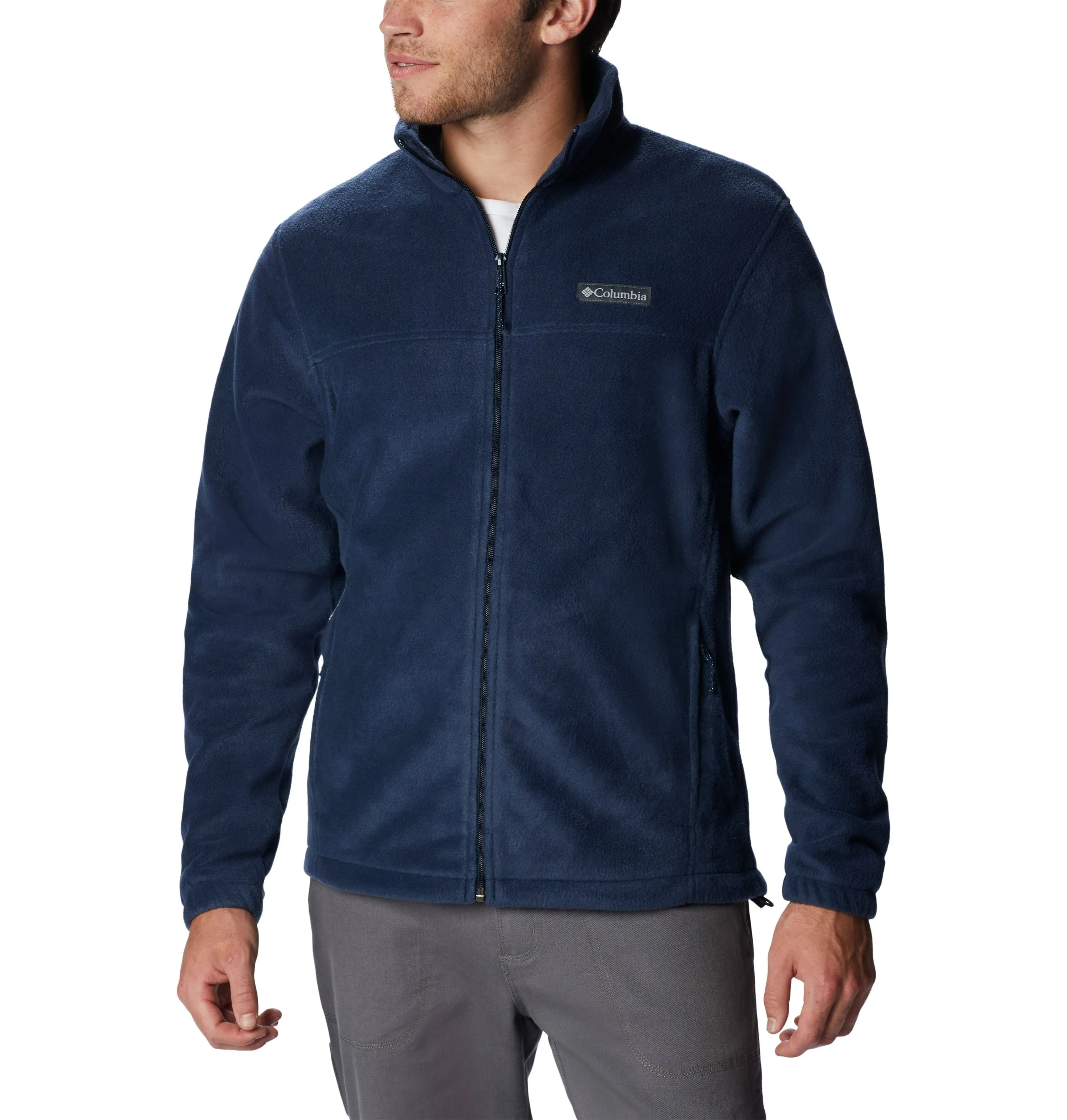 Columbia Men's Steens Mountain 2.0 Full Zip Fleece Jacket - Collegiate Navy