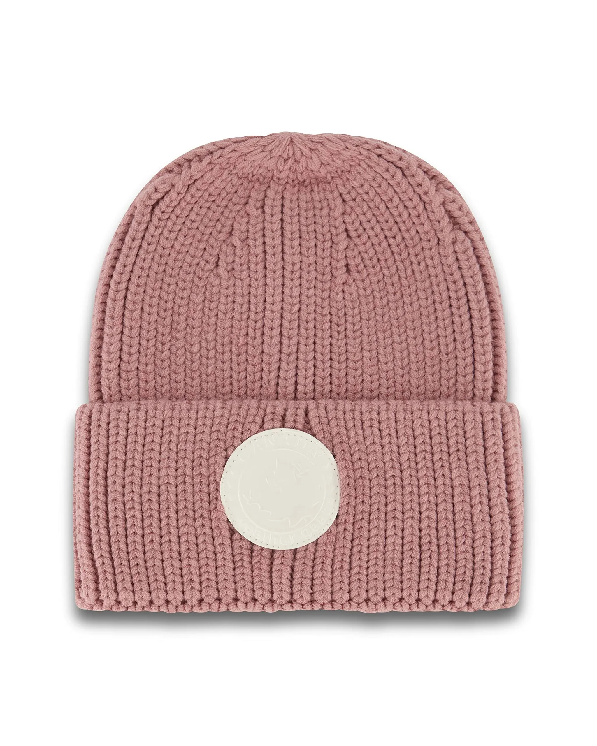 CANADA WEATHER GEAR Knitted Womens Hat - Single Winter Beanie One Size, Pink 