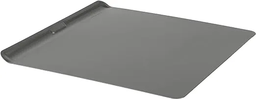 GoodCook AirPerfect Nonstick Air Insulated 2pc Cookie Sheet Set, 16" x 14" and 14" x 12", No burning, Gray