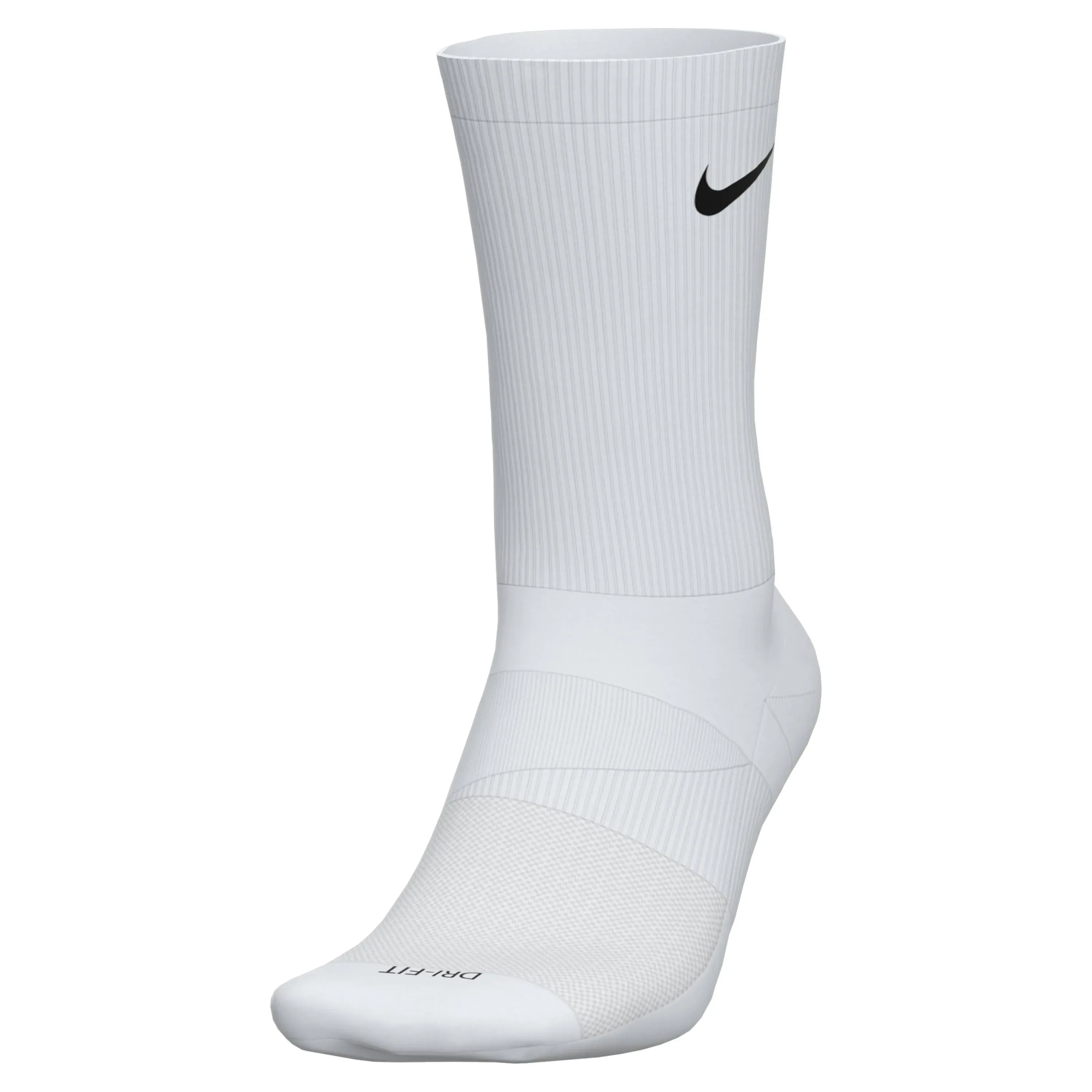 Nike Everyday Plus Cushioned Crew 6 Pack Socks - White M