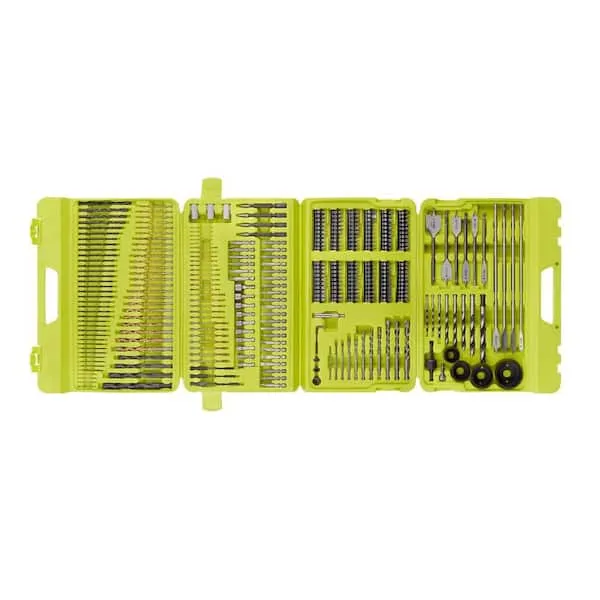 RYOBI Multi-Material Drill and Drive Kit (300-Piece) with Case