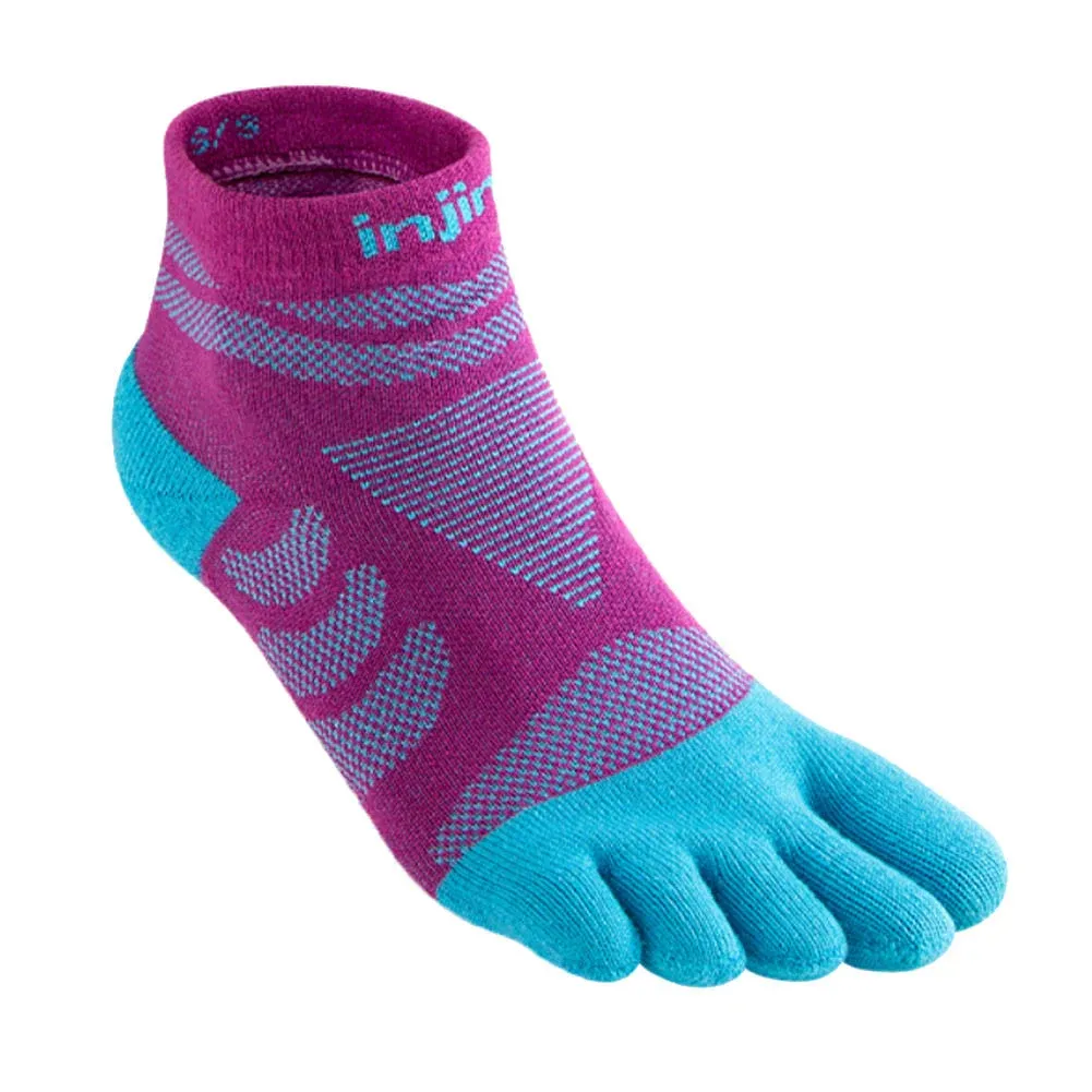 Injinji Women's Ultra Run Mini-Crew, Jam / M/L