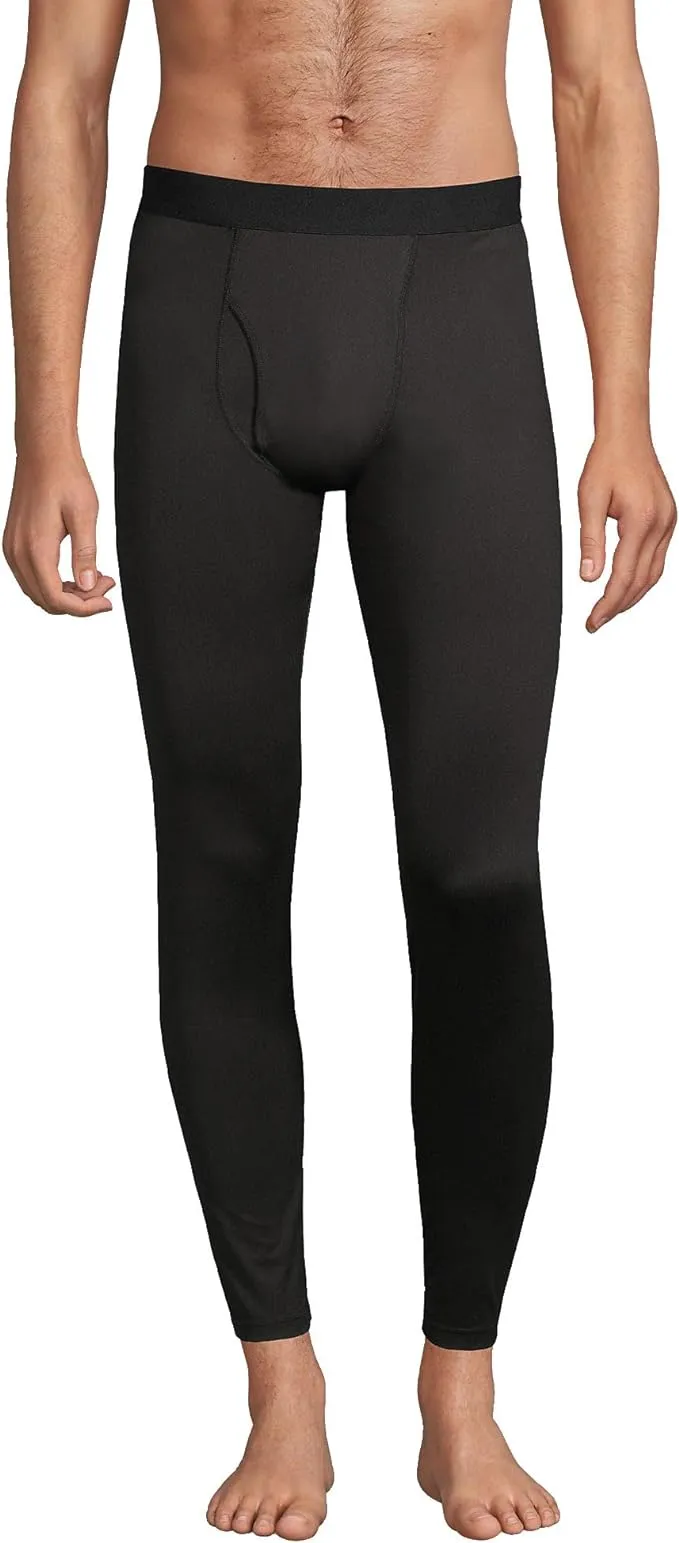 Lands' End Men's Stretch Thermaskin Long Underwear Pants