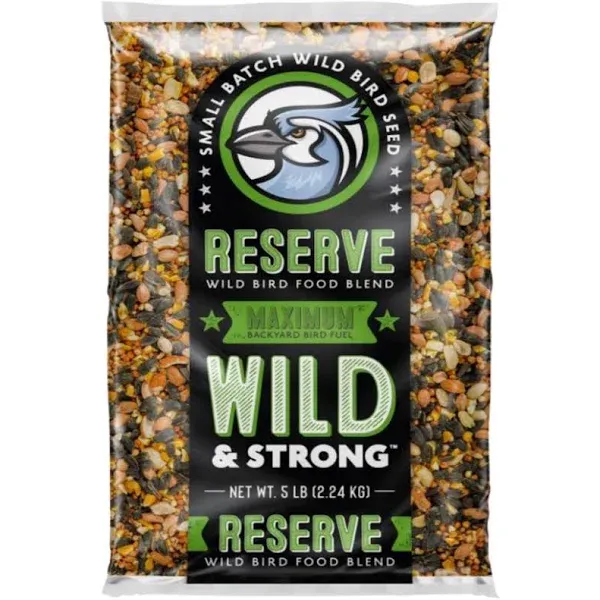 Small Batch Wild & Strong Maximum Songbird Reserve Wild Bird Food 5 lb