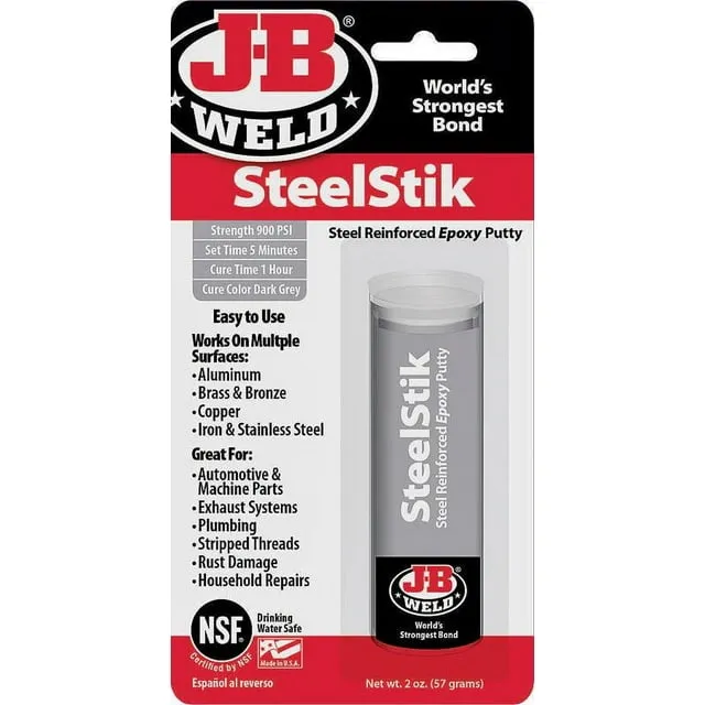 J-B Weld SteelStik Epoxy Putty