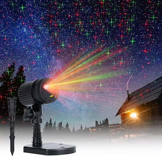 Minetom Christmas Projector Laser Lights