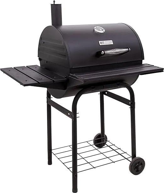 American Gourmet 25 in. Charcoal Grill Black