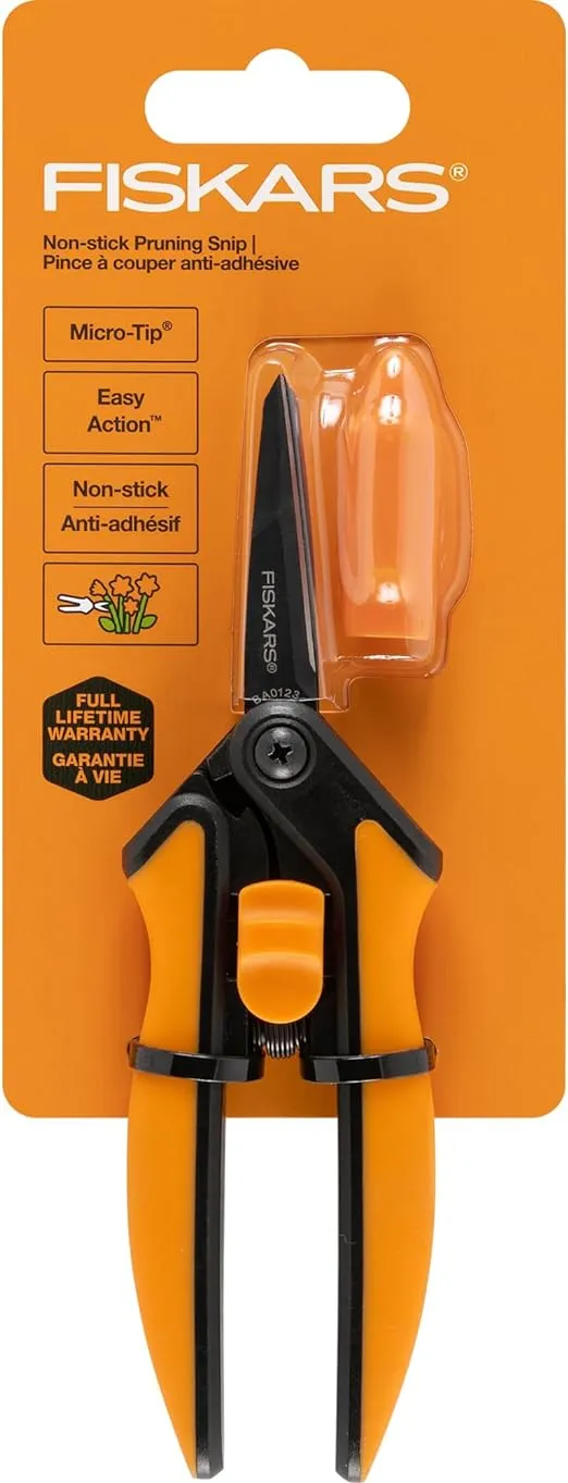 Fiskars Micro-Tip Non Stick Pruning Snips