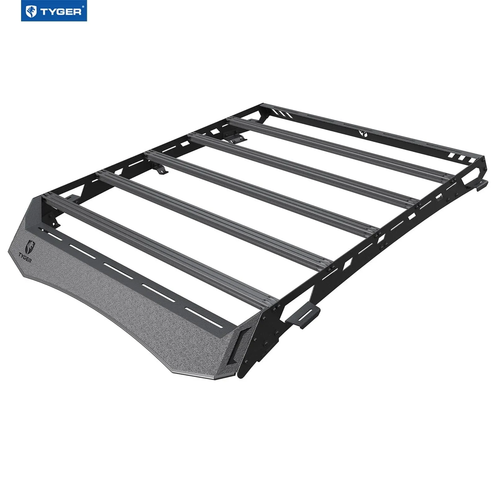 TYGER Roof Cargo Rack with Color Insert for 2005-2023 Toyota Tacoma Double Cab