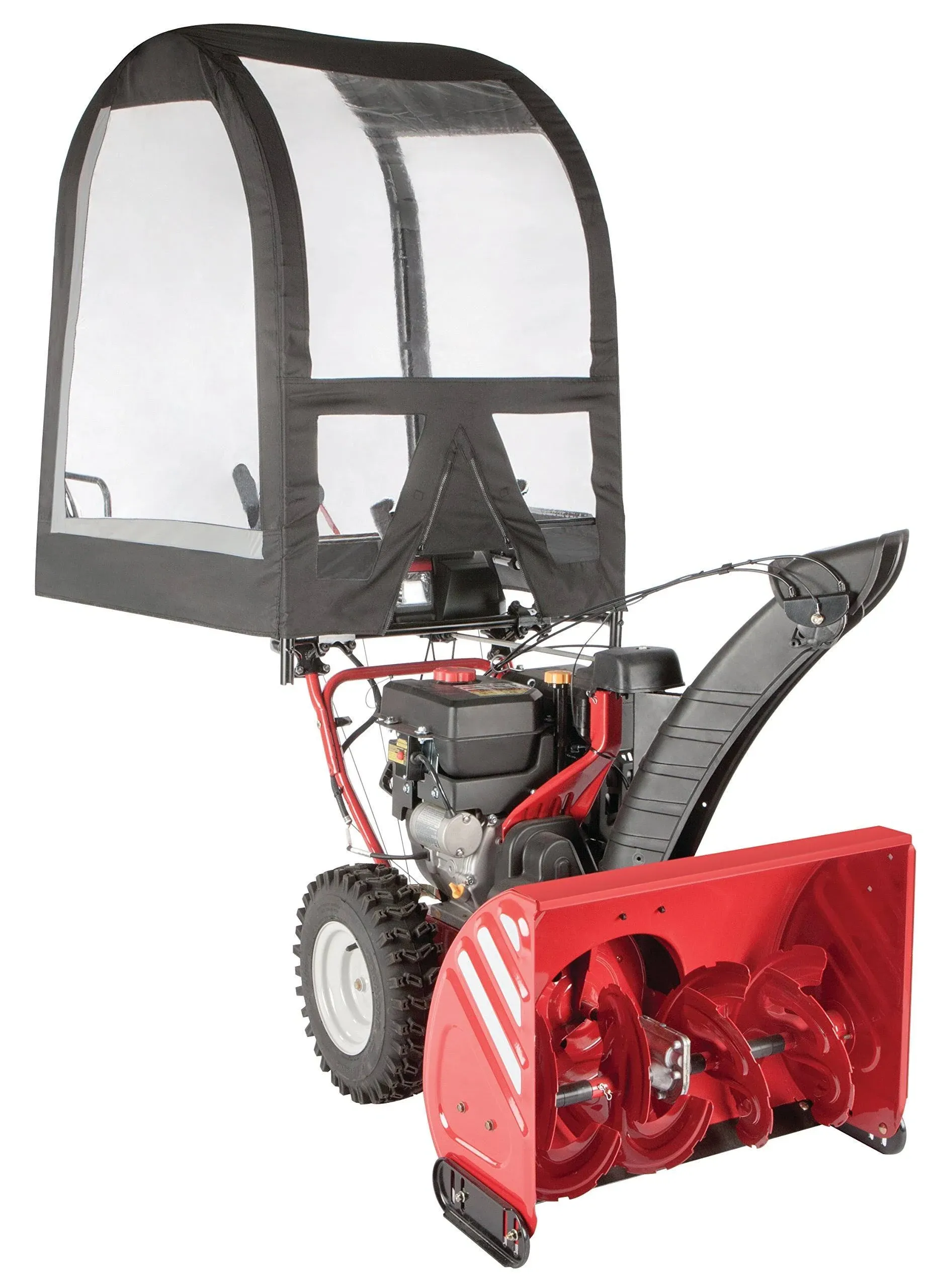 Universal Snow Cab Attachment for Most Two and Three Stage Snow Blowers