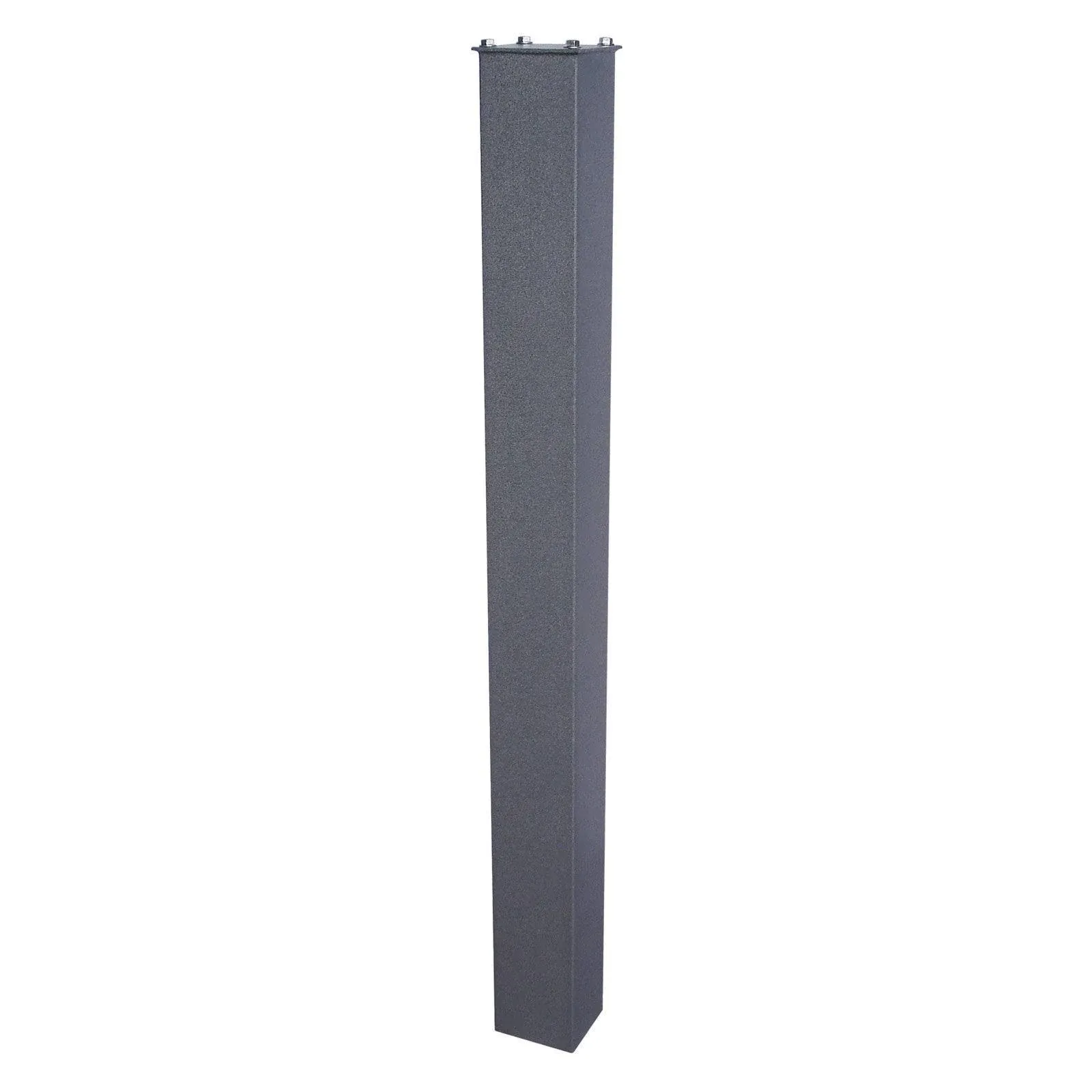 Mail Boss 43 in. In-Ground Steel Post Granite