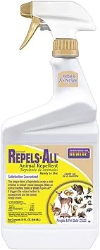 Bonide Repels All 32 oz Animal Repellent Ready-to-Use Spray for Outdoor Use