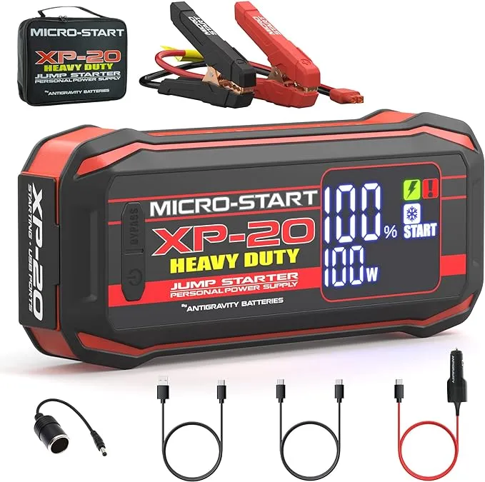 Antigravity Micro-Start XP-20-HD Heavy Duty Lithium Jump-Starter Portable Power Supply 