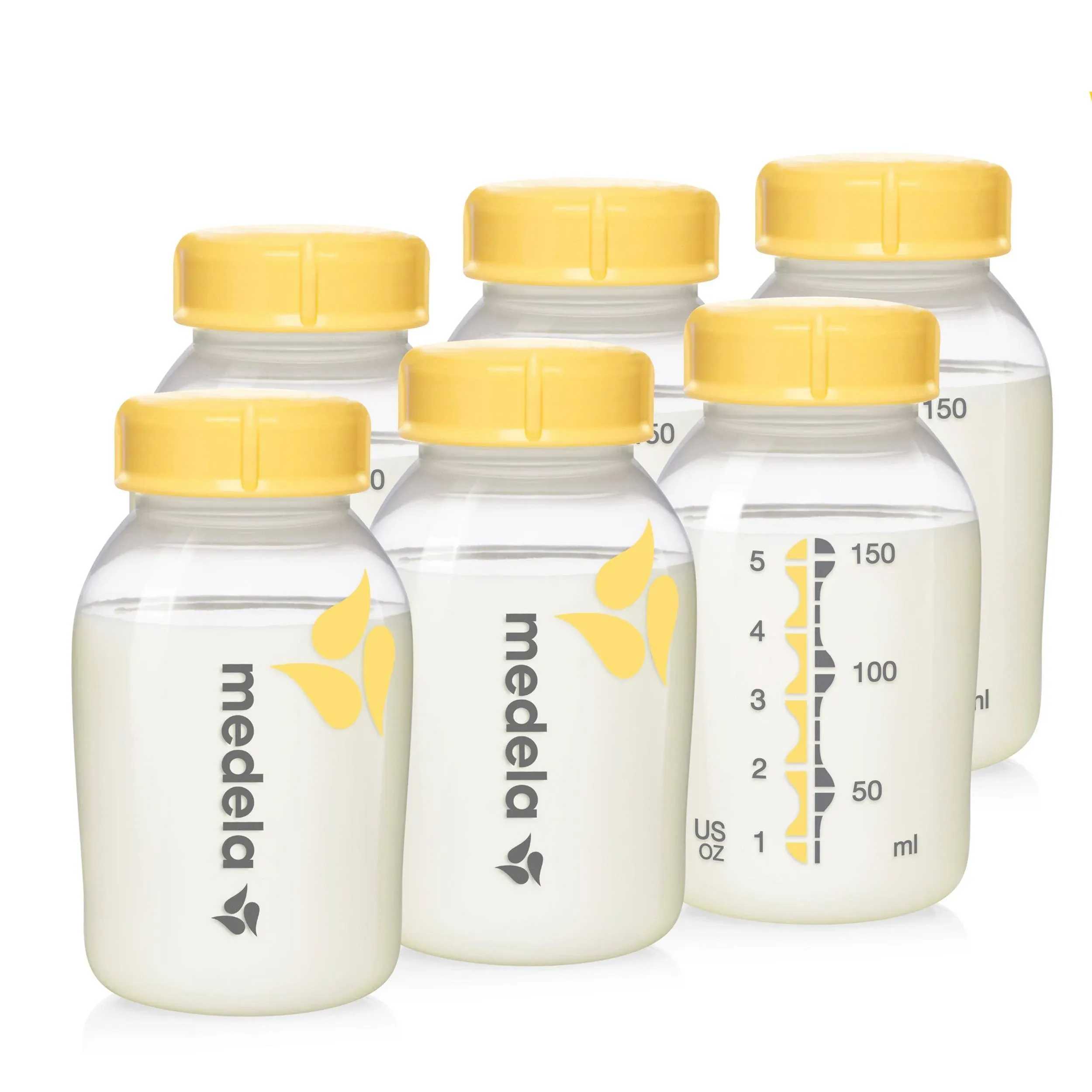 Medela Breast Milk Collection & 5 oz Storage Bottle Set - 6 bottles