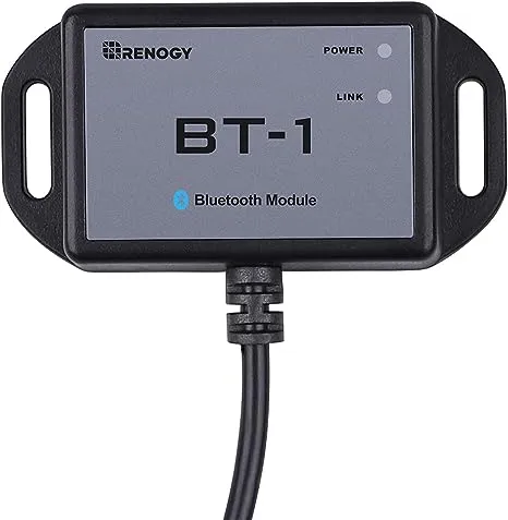 Renogy BT-1 Bluetooth Module Energy Monitoring System | RCM-BT1-G1