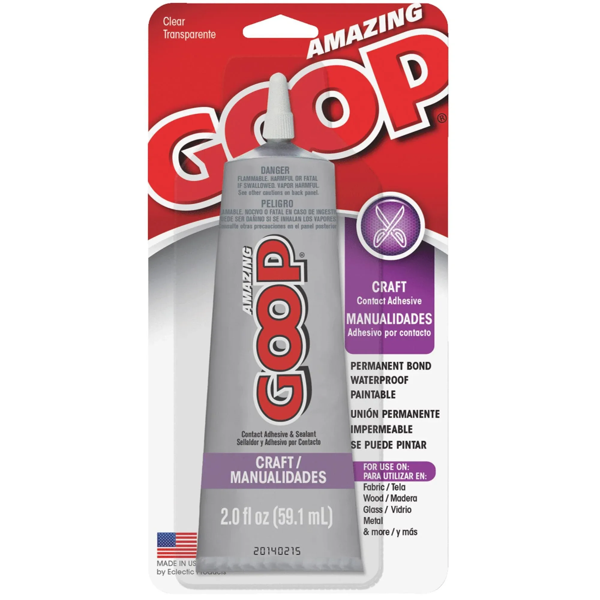 Goop 190511 Craft Adhesive - 2.0 fl. oz.