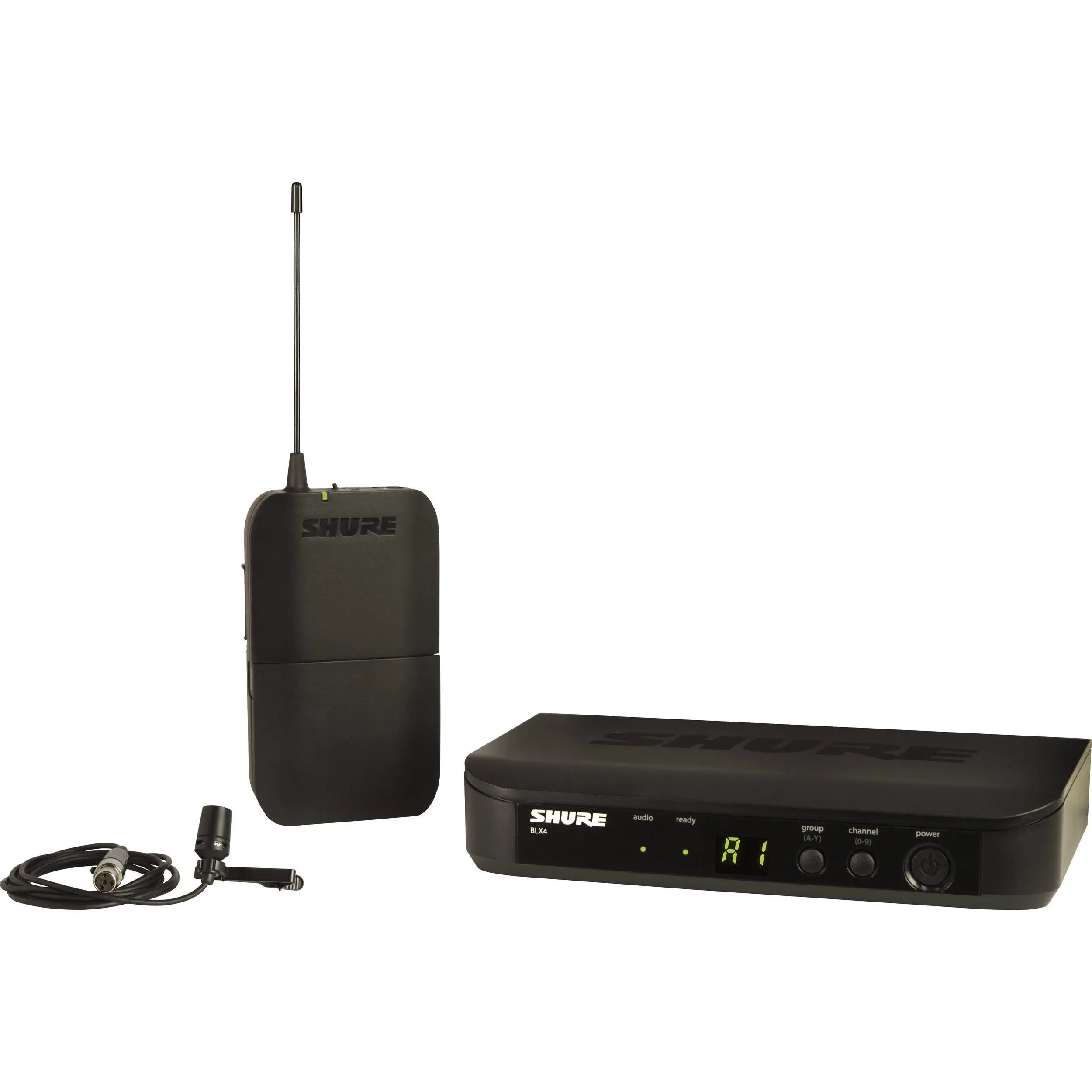 Shure BLX14/CVL-H10 Wireless System with CVL Lavalier Microphone