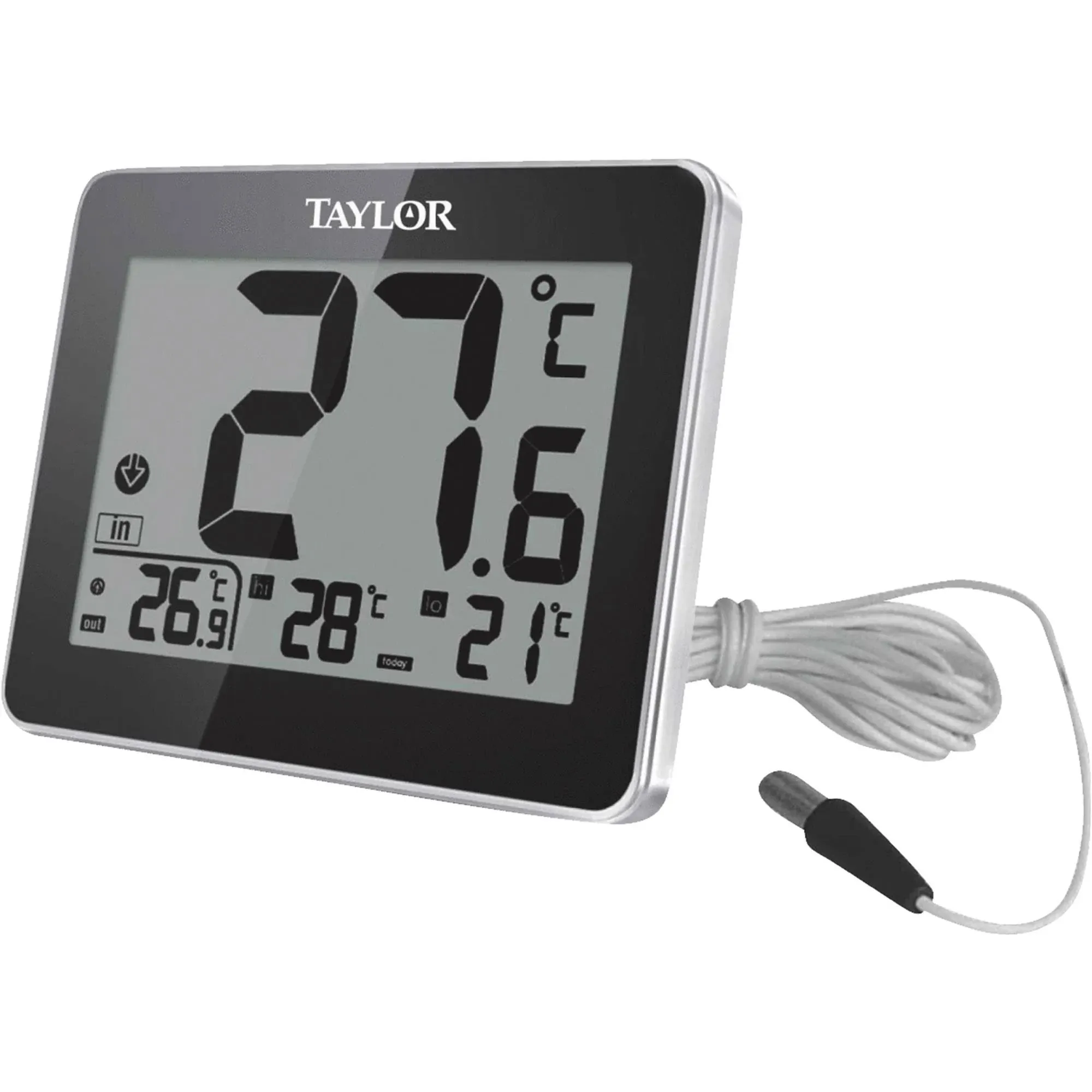 Taylor Wired Digital Indoor/Outdoor Thermometer