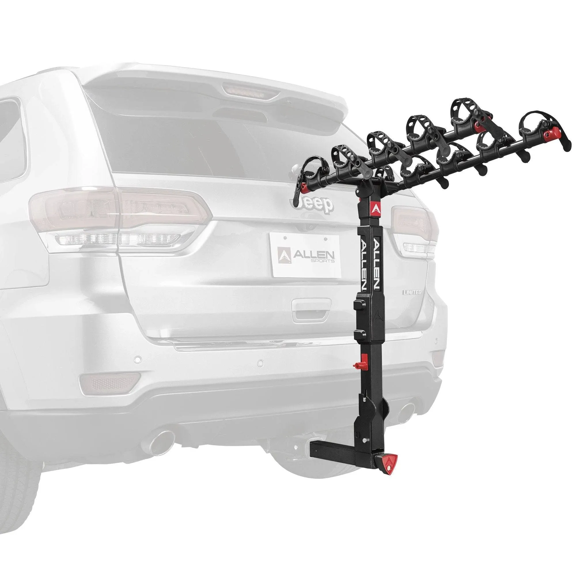 Allen Sports Premier 5 Bike Locking 2 inch Hitch Carrier