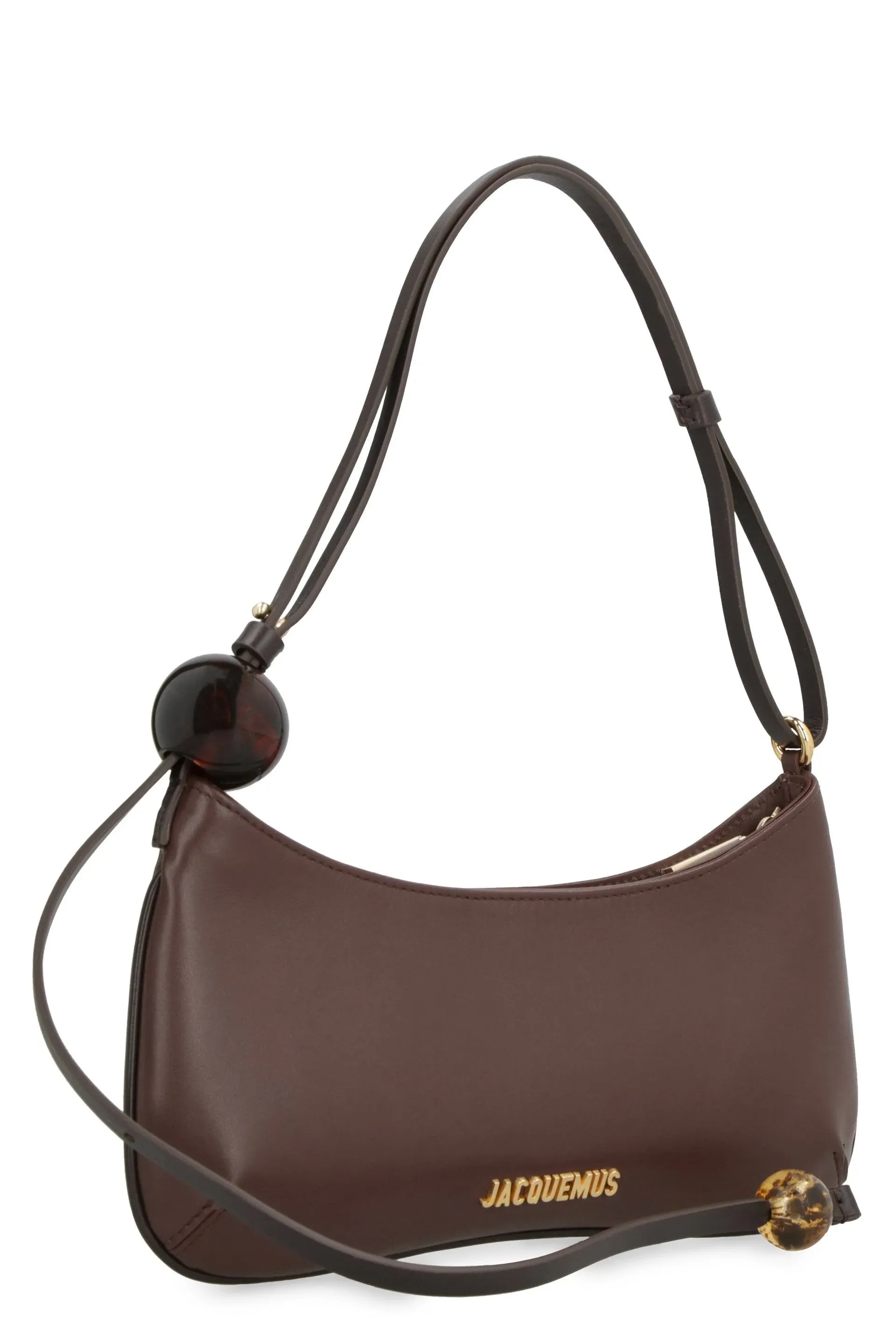 Le Bisou Perle Shoulder Bag In Brown