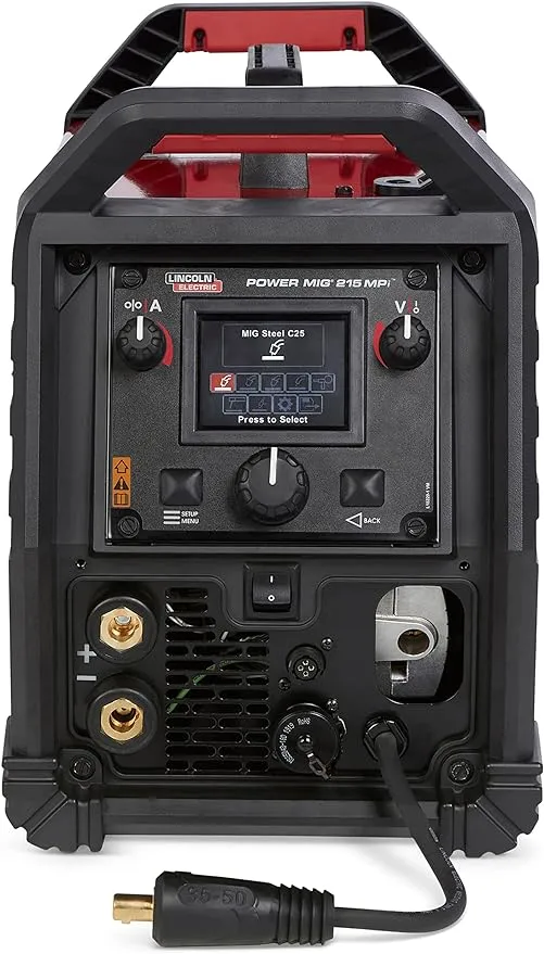 Lincoln Power MIG 215 MPI Multi Process Welder - TIG One Pak (K4878-1)