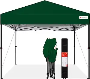 Best Choice Products 10x10ft 1-Person Setup Pop Up Canopy Tent Instant Portab...