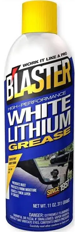 2 PACK - Blaster High-Performan<wbr/>ce White Lithium Grease Spray 11 oz - MPN: 16-LG