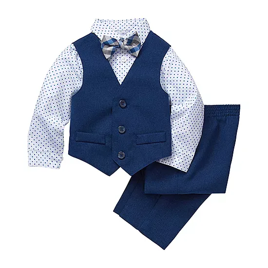 Van Heusen Baby Boys' 4-Piece Suit Set